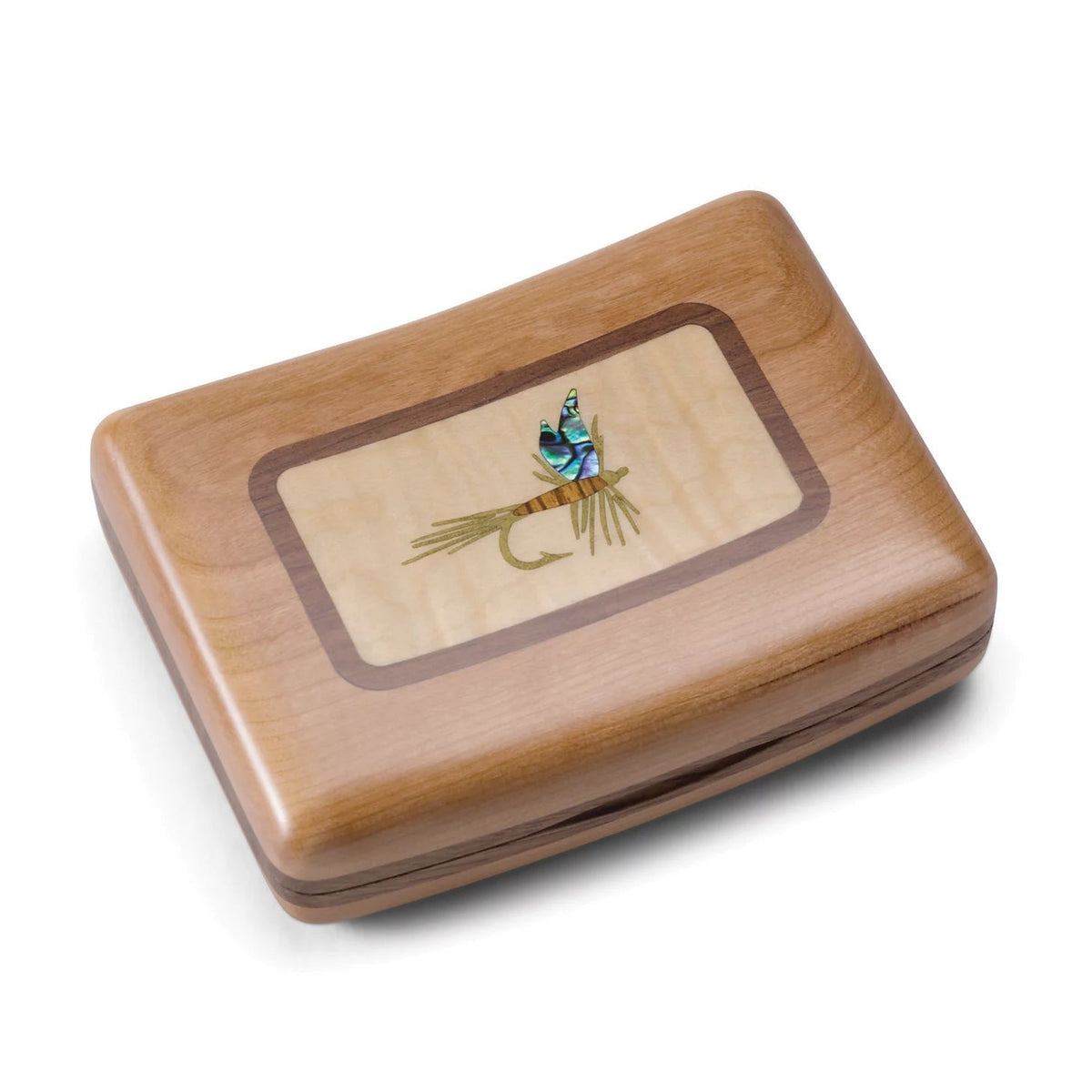 Orvis Popular Choice - A.L. Swanson River Series Fly Boxes - Abalone Inlay