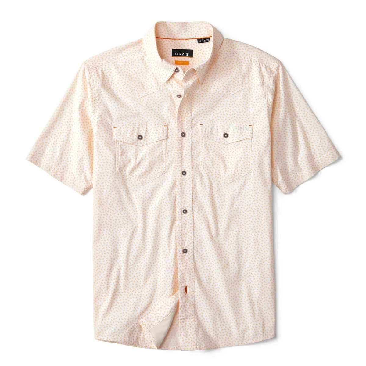 Orvis Budget Friendly - Men's River Guide Printed Short-Sleeve Western Shirt 2.0