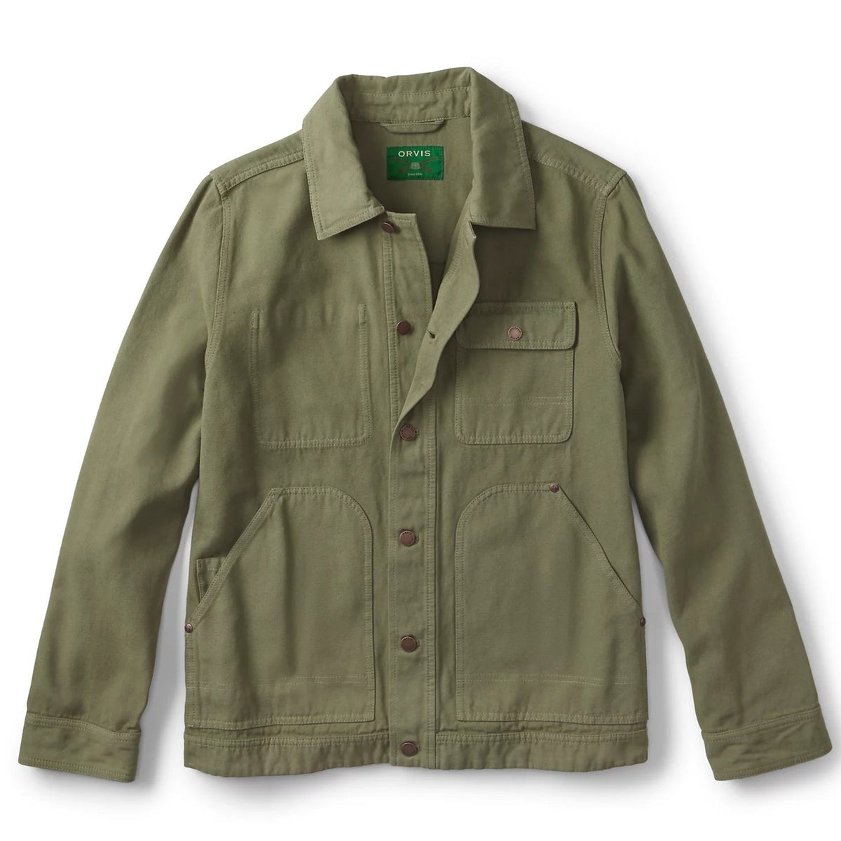 Orvis Customer Favorite -Garment-Dyed Hemp-Blend Utility Jacket