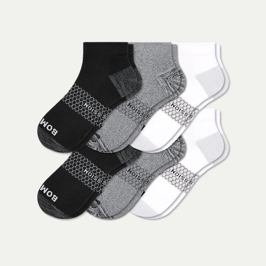 Men's Ankle Compression Socks 6-Pack - Mixed