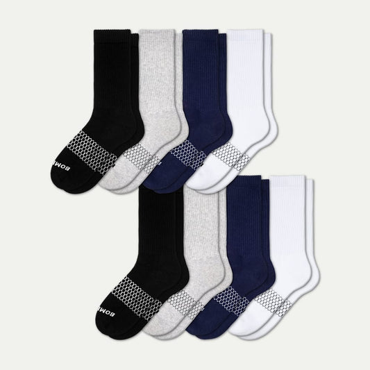Women's Calf Sock 8-Pack - mixed - 21