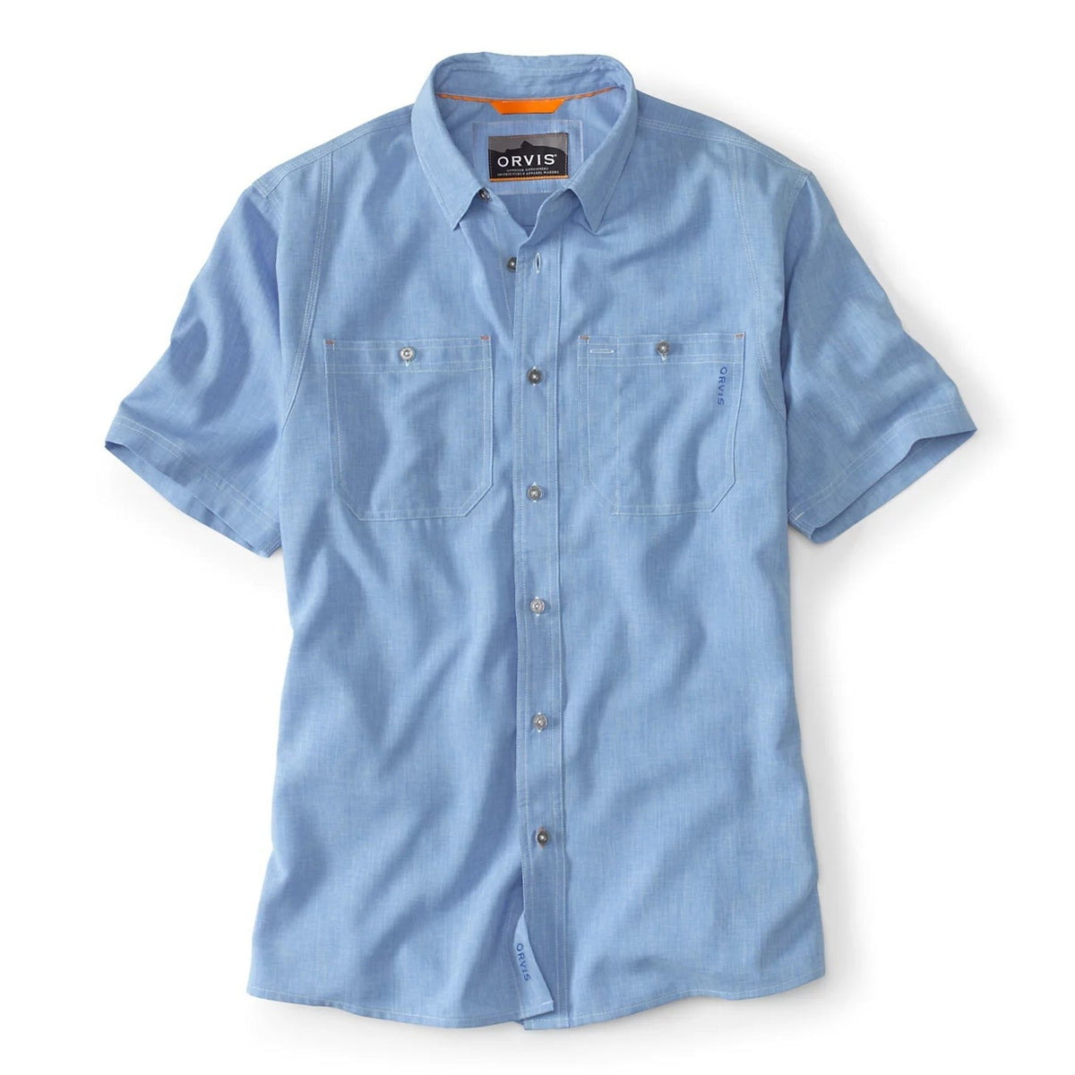 Orvis Best Seller - Men's Tech Chambray Short-Sleeve Work Shirt