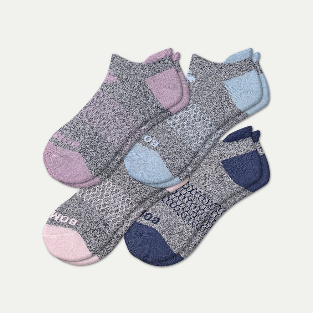 Women's Originals Ankle Sock 4-Pack - pink-logwood-mix - 1