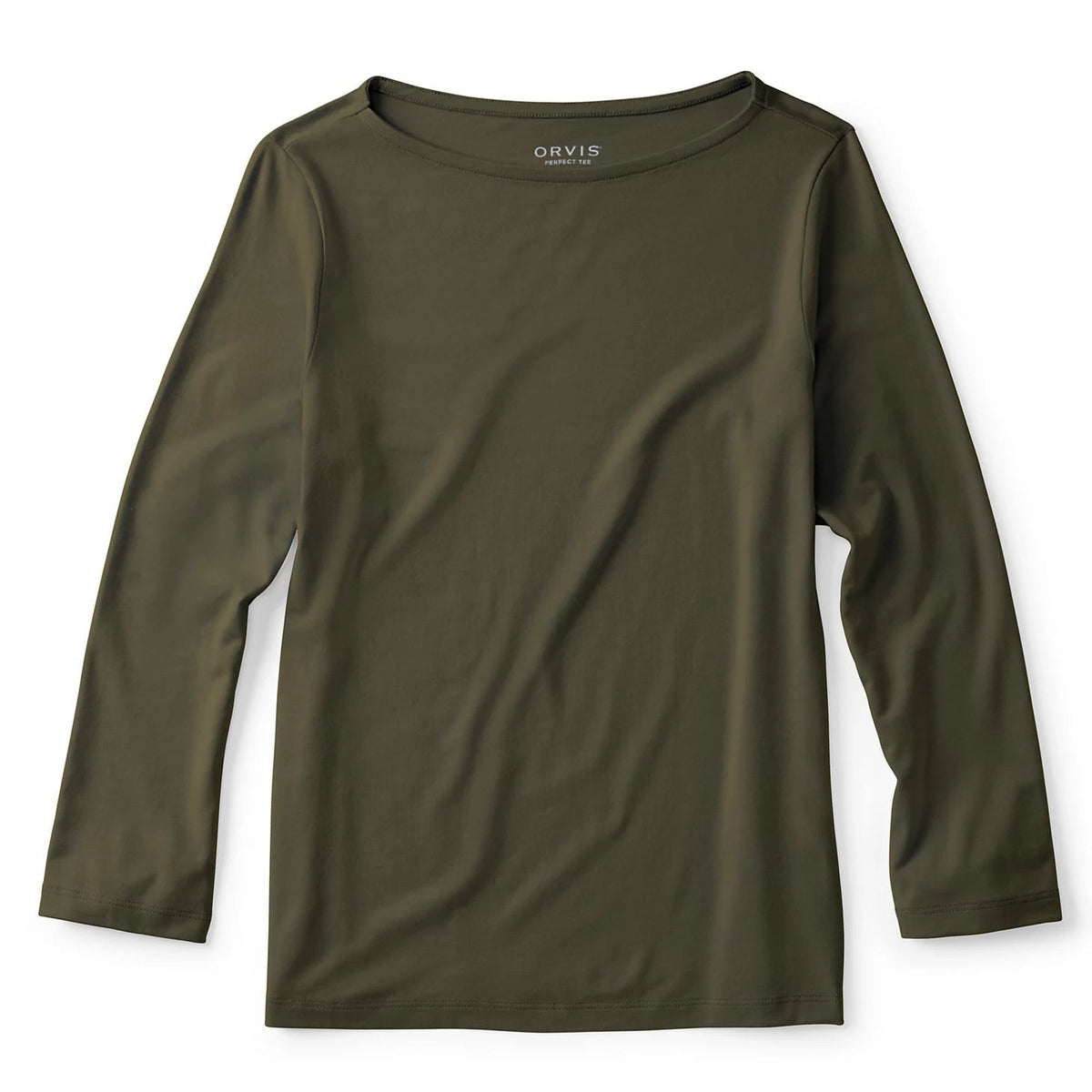Orvis Popular Choice - Perfect 3/4-Sleeve Boatneck Tee