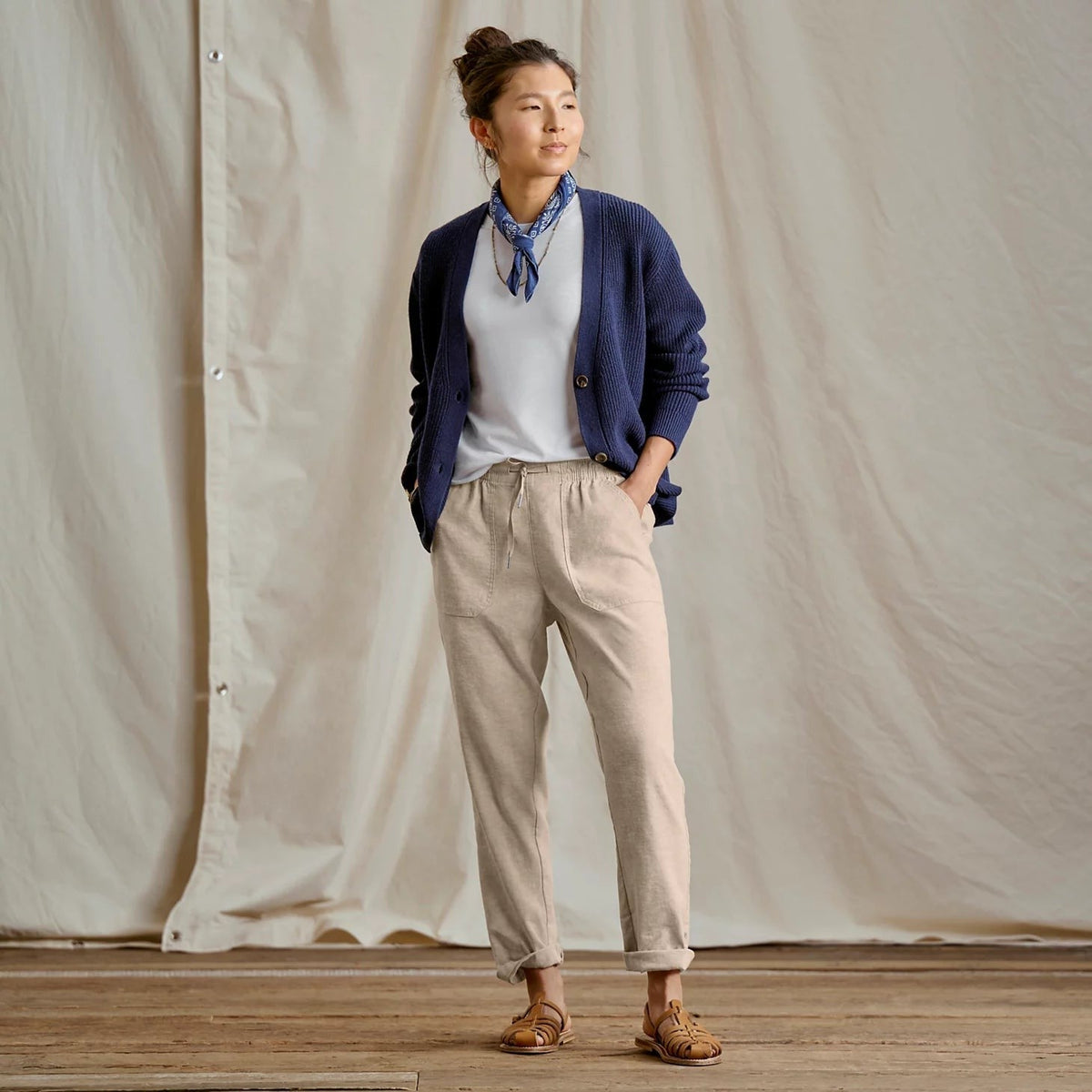 Orvis Featured - Explorer Performance Linen Ankle Pants