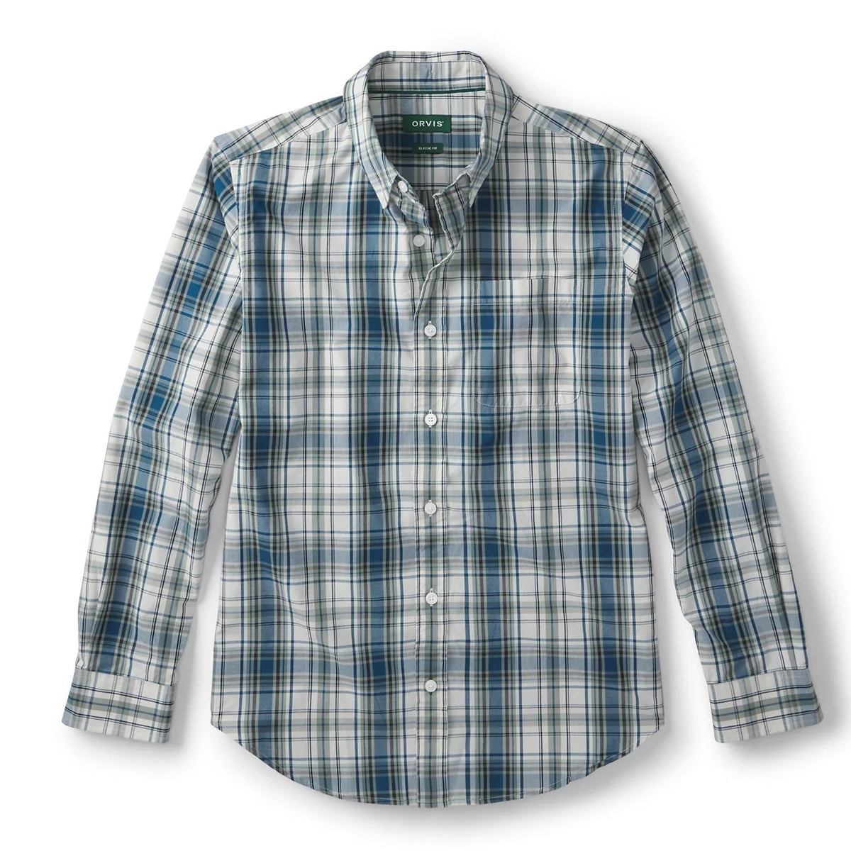 Orvis Popular Choice - Men's Heritage Poplin Long-Sleeve Shirt
