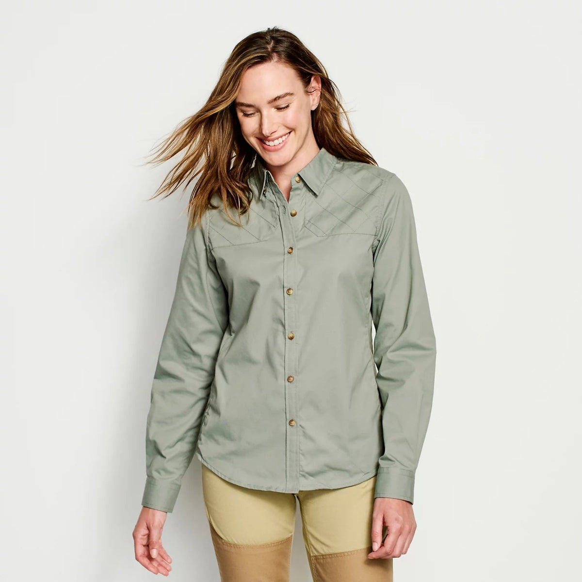 Orvis Affordable - Women's Long-Sleeve Midweight Shooting Shirt