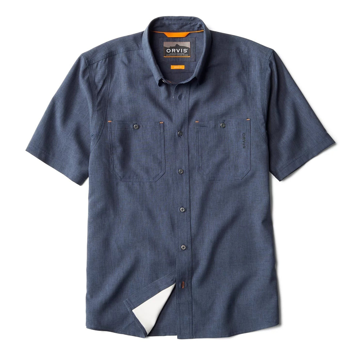 Orvis Best Seller - Men's Tech Chambray Short-Sleeve Work Shirt