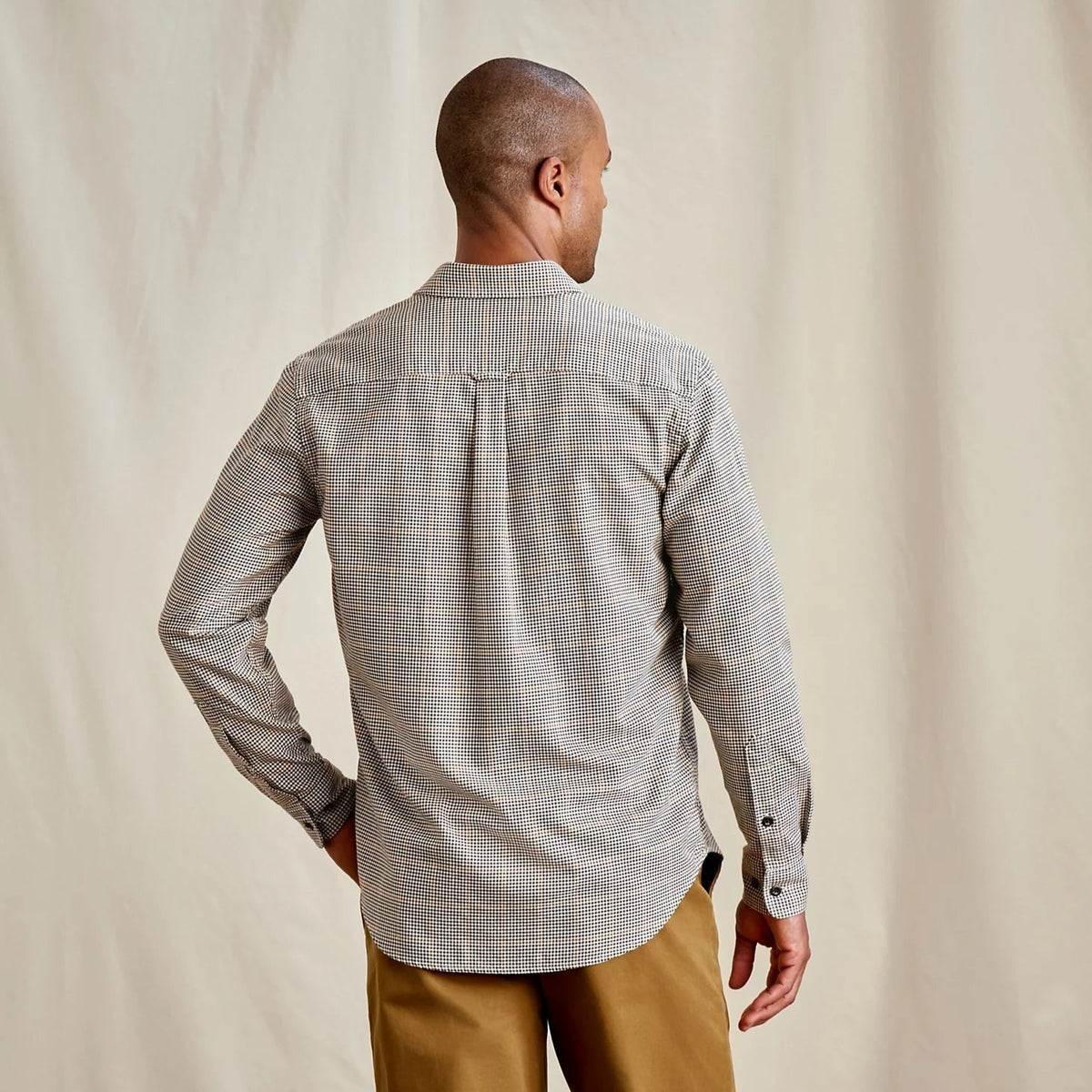 Orvis Best Seller - Spencer Houndstooth Pure Cotton Long-Sleeve Shirt