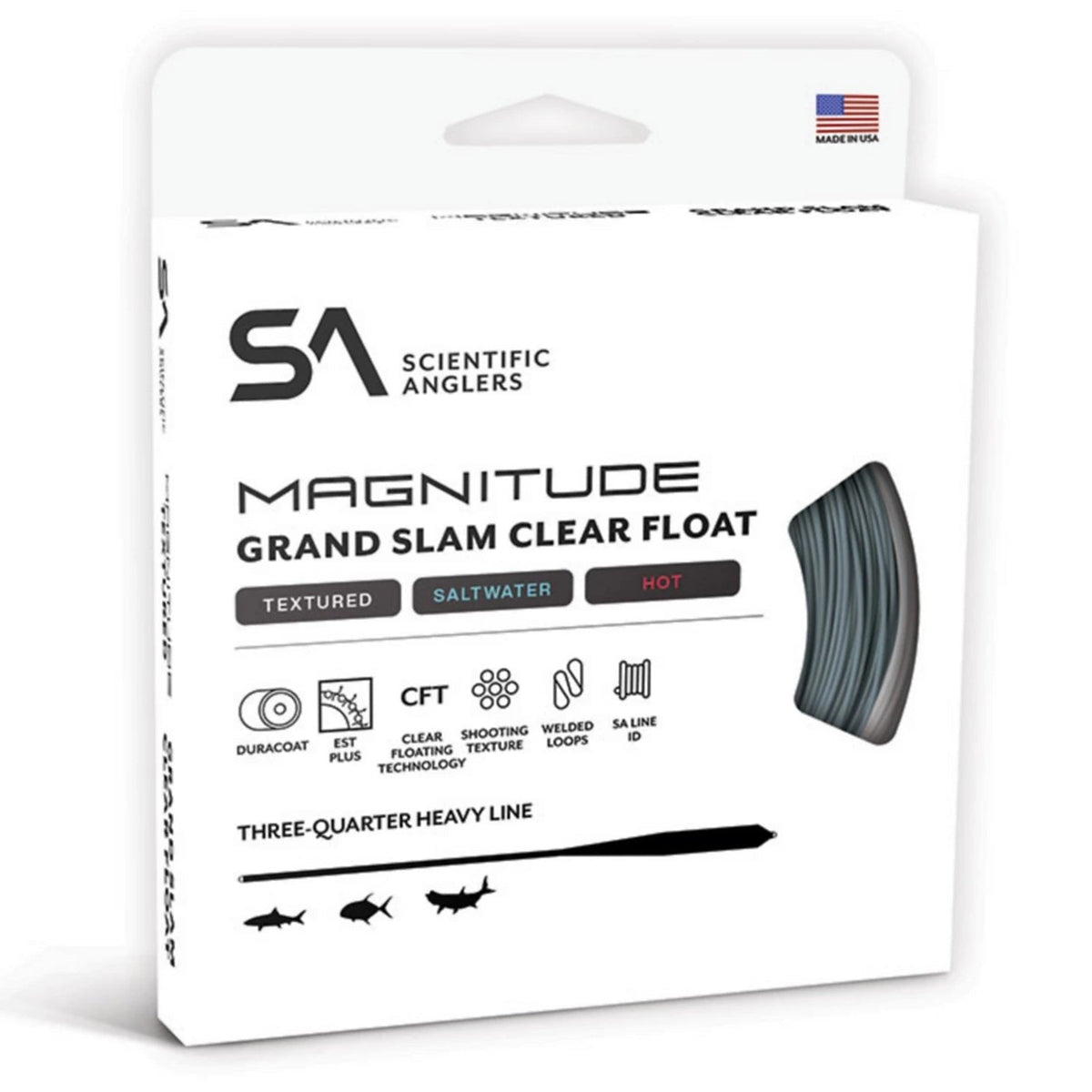 Orvis Great Deal - Scientific Anglers Magnitude Textured Grand Slam Clear-Tip Fly Line
