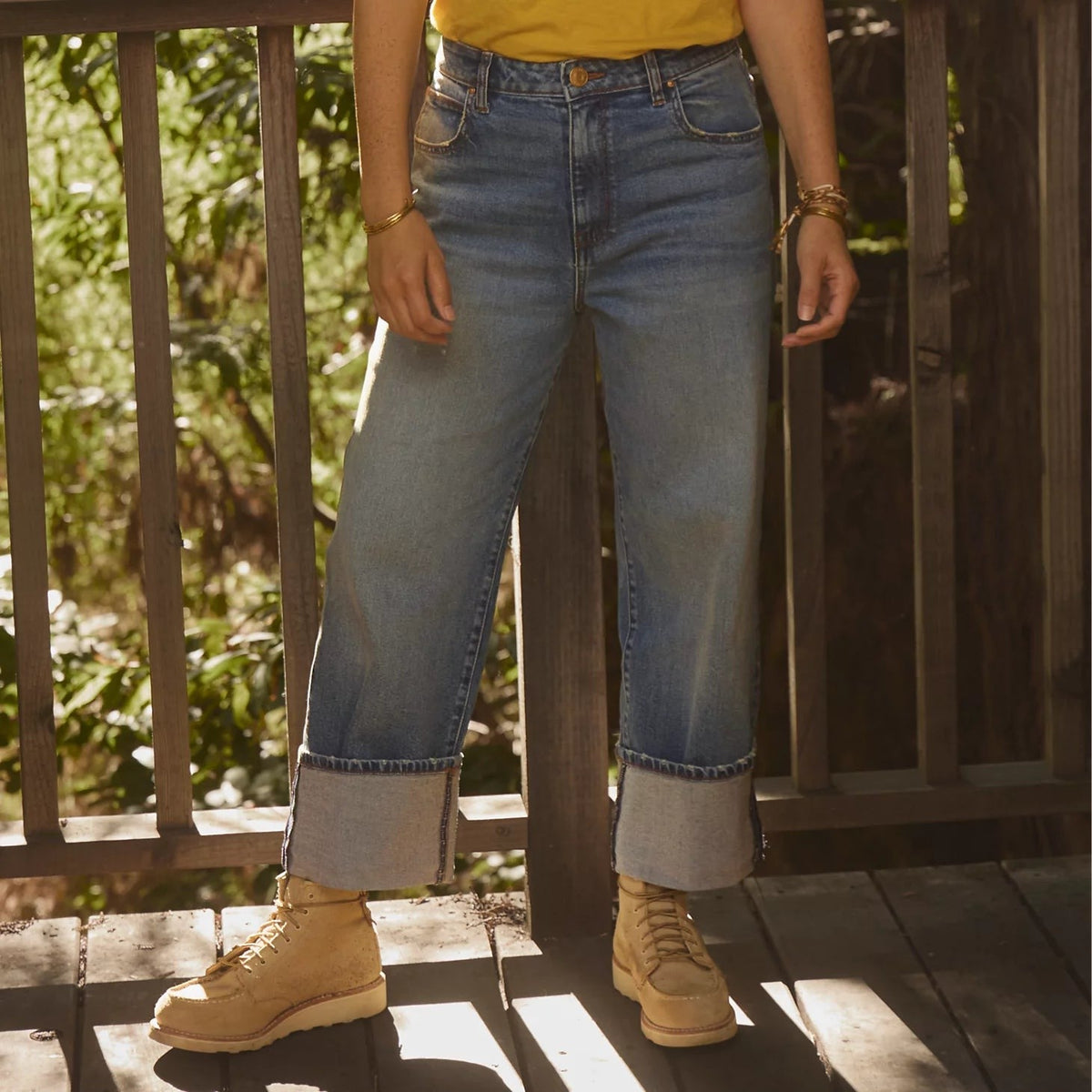 Orvis Great Deal - Kut from the Kloth® Sienna High-Rise Cuffed Wide-Leg Jeans