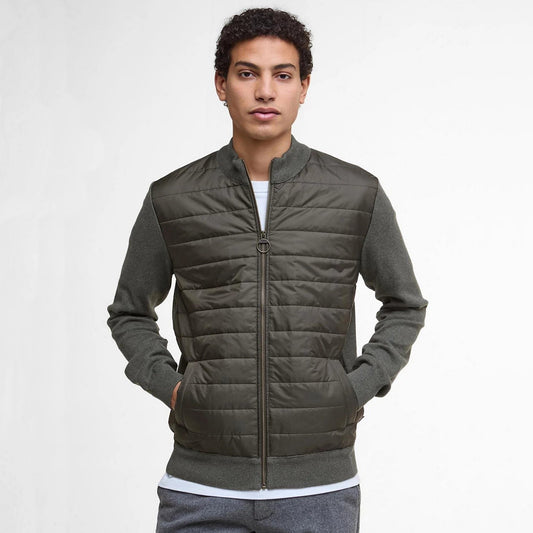 Orvis Popular Choice - Barbour® Essential Carn Baffle Zip-Through Knitted Sweater