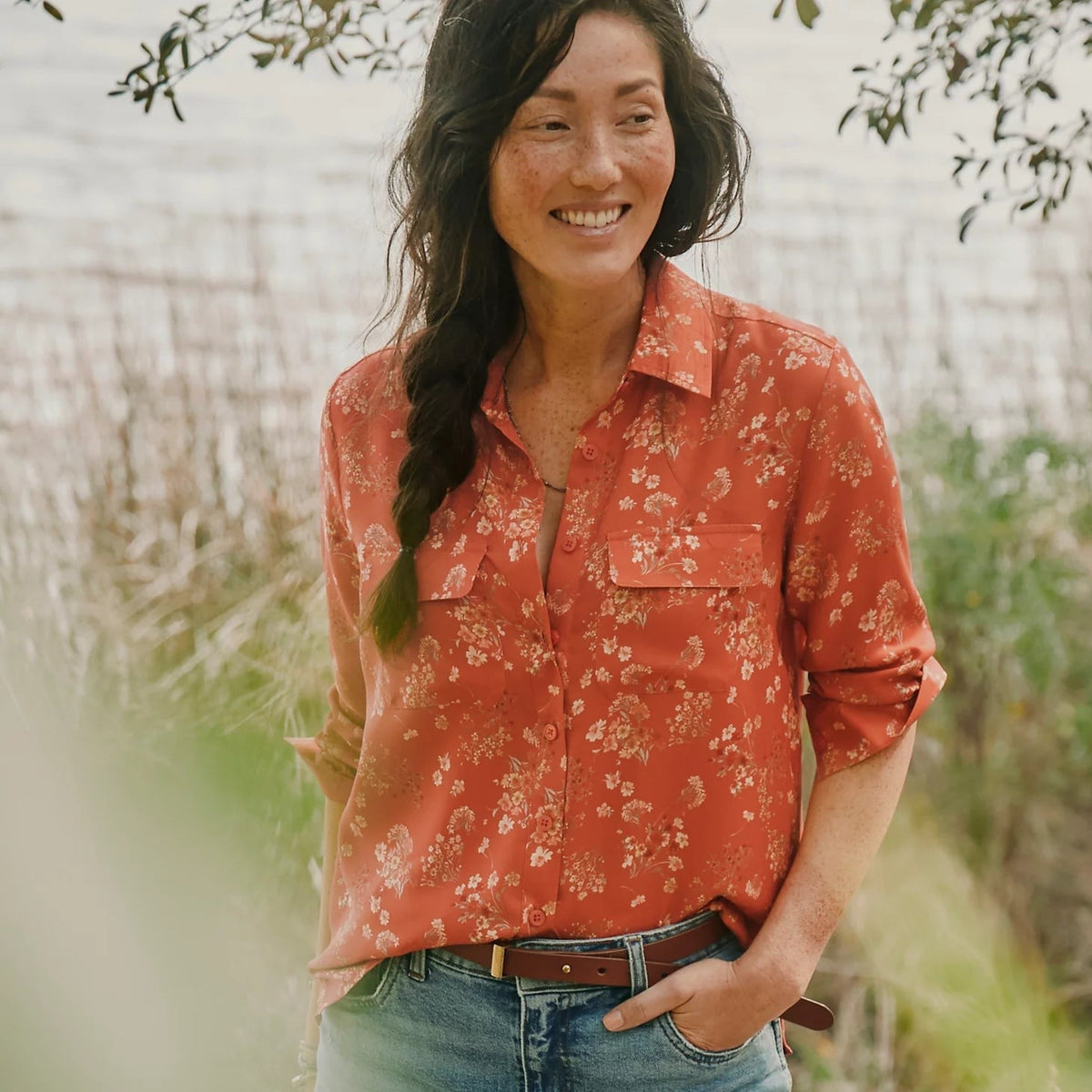 Orvis Special Offer - Washable Silk Long-Sleeve Shirt