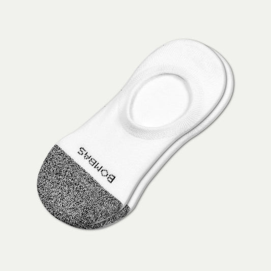 Men's Cushioned No Show Socks - white - 4