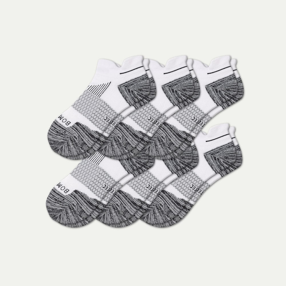 Women's Running Ankle Sock 6-Pack - white - 8