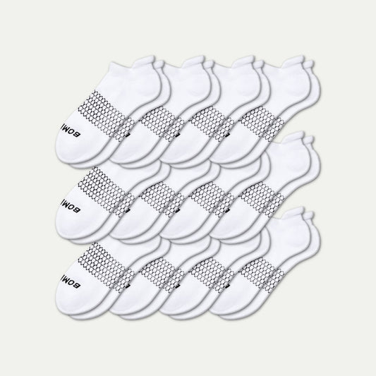 Women's Ankle Sock 12-Pack - white - 6