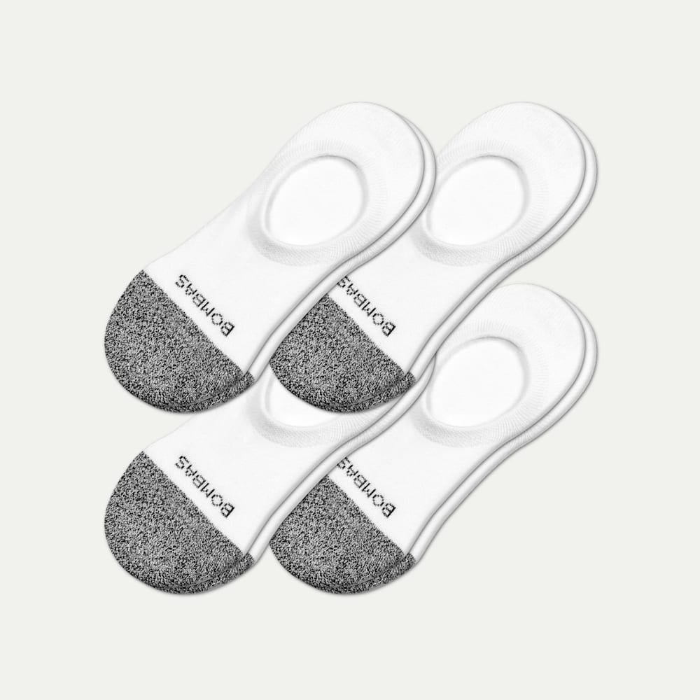 Women's Cushioned No Show Sock 4-Pack - white - 6