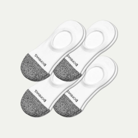 Women's Cushioned No Show Sock 4-Pack - white - 6