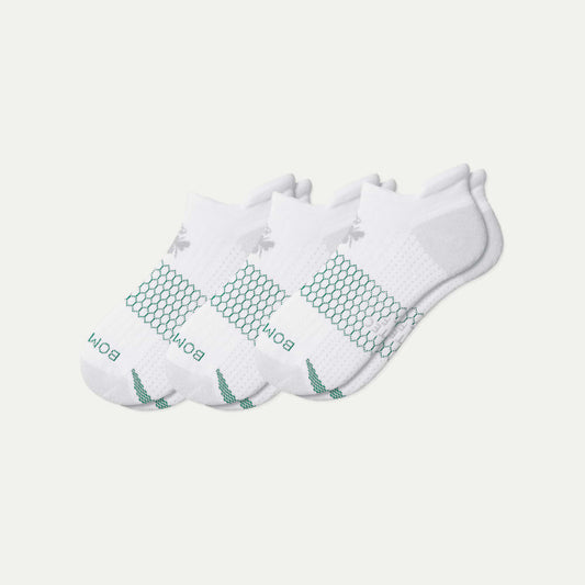 Women's Golf Ankle Sock 3-Pack Bright White L