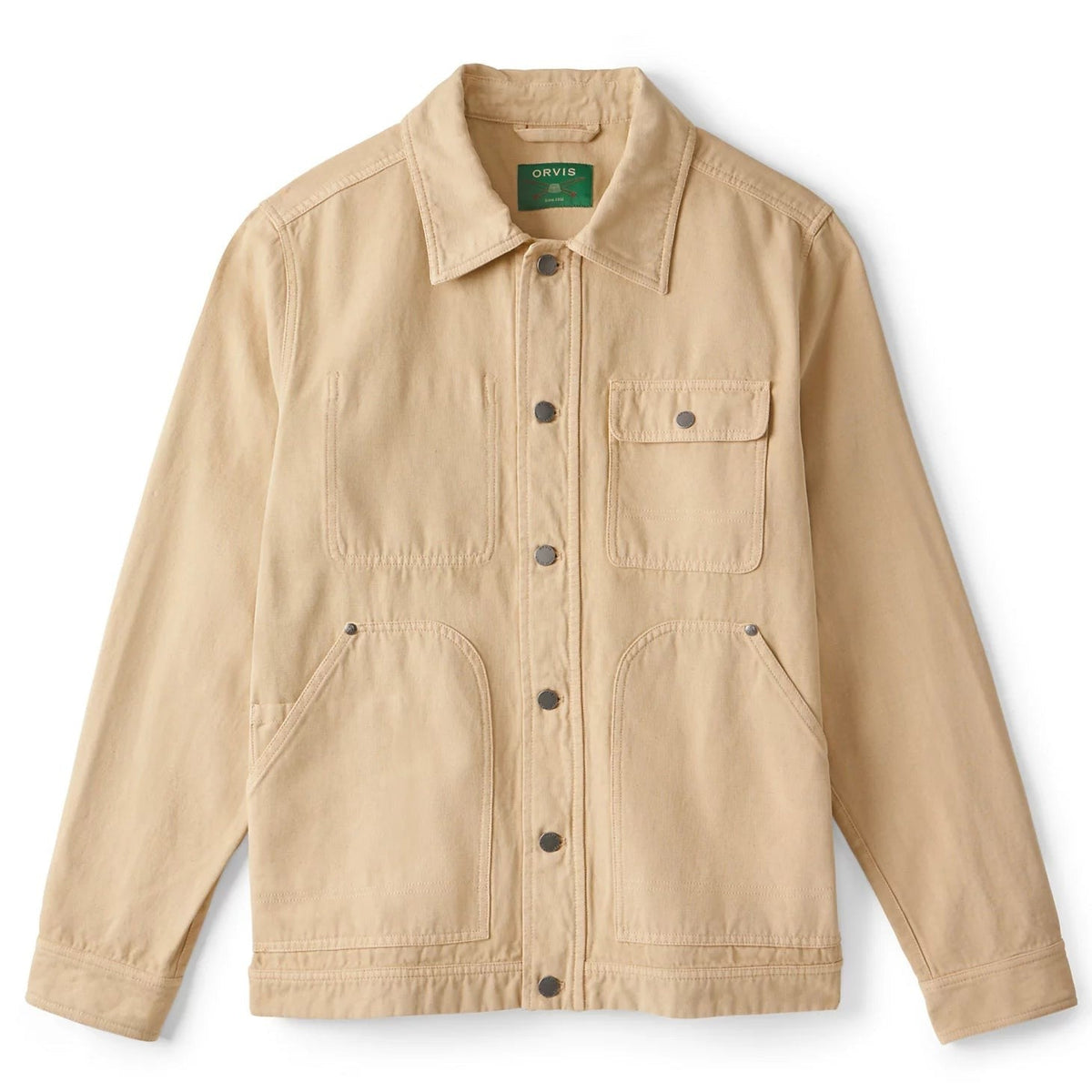 Orvis Customer Favorite -Garment-Dyed Hemp-Blend Utility Jacket