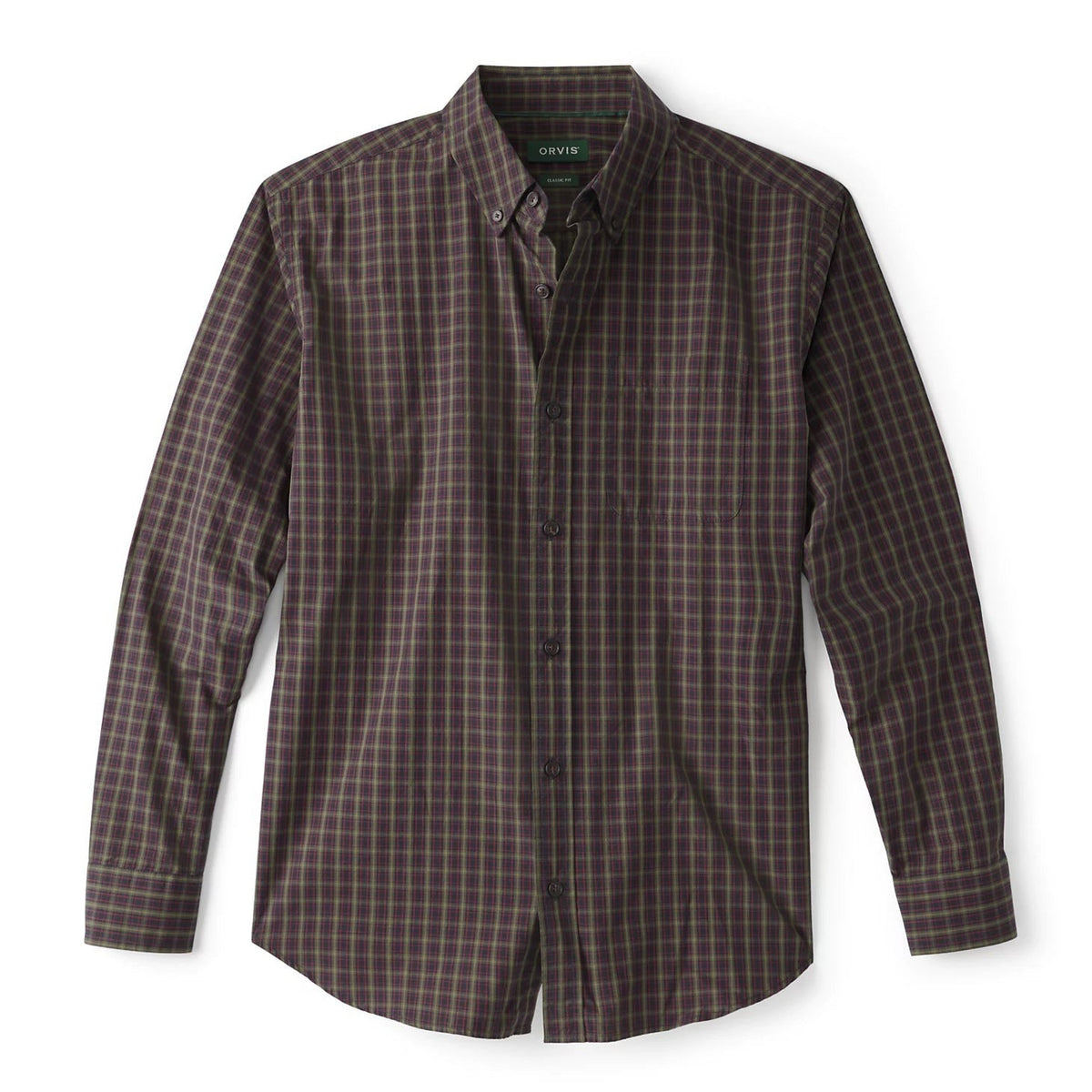Orvis Popular Choice - Men's Heritage Poplin Long-Sleeve Shirt